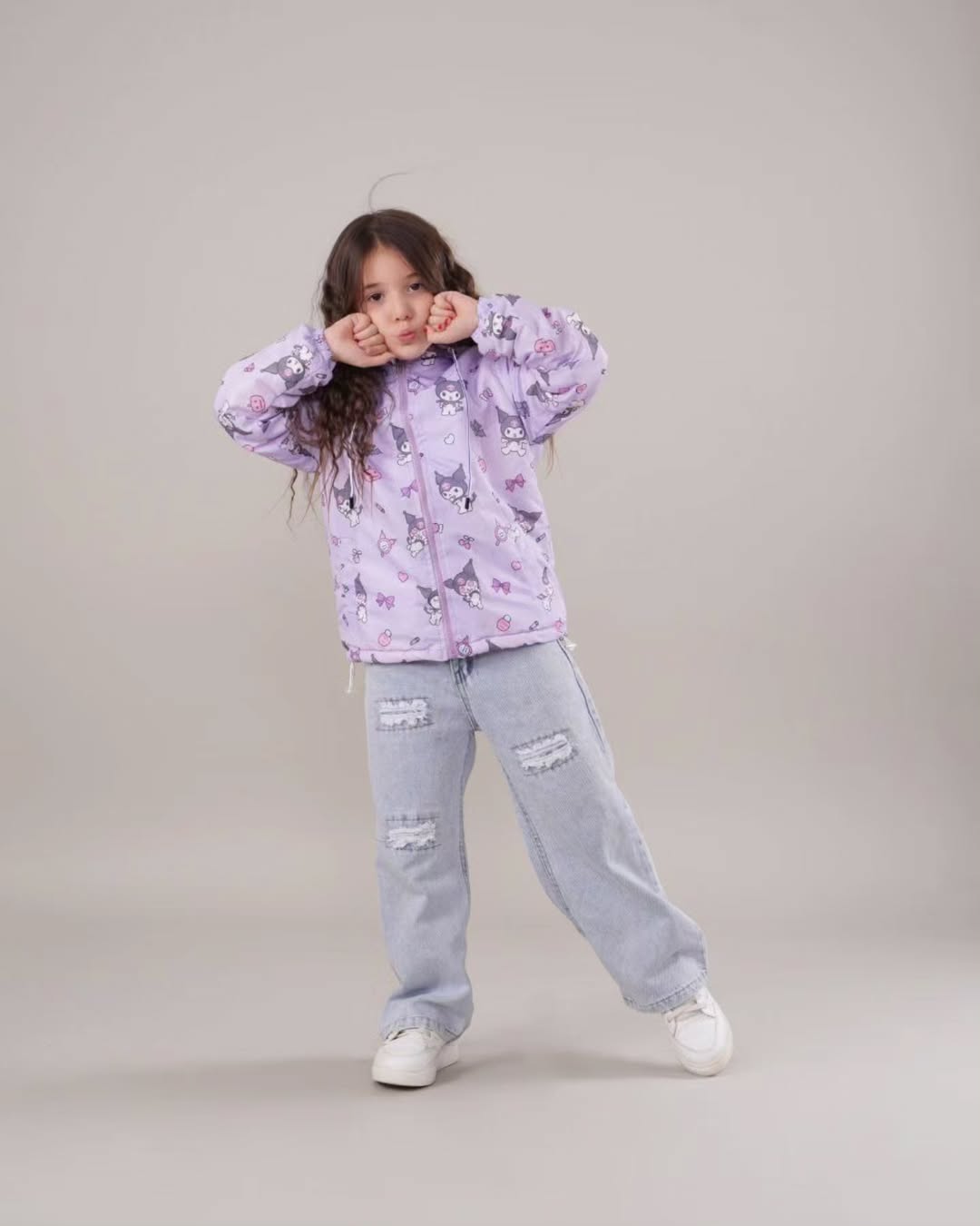 سویشرت توخز بچگانه دخترانه مدل کرومی